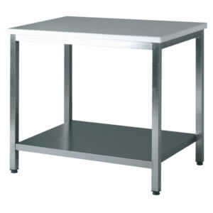 Tables de travail en acier inox