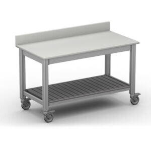 Tables de travail en aluminium