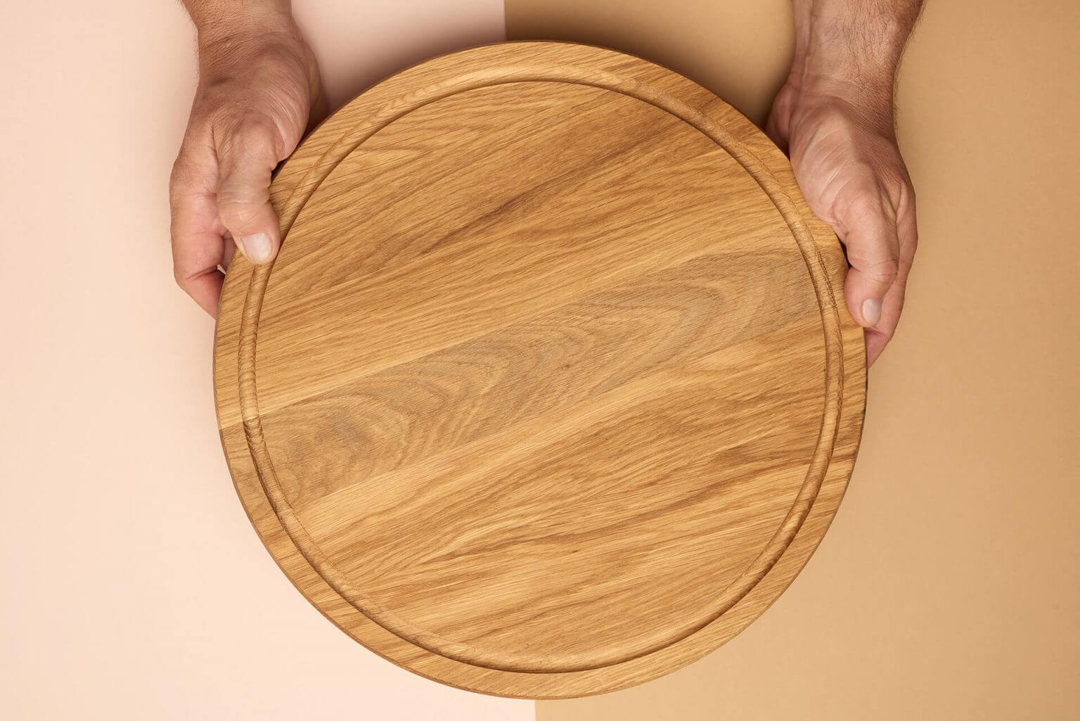 Tagliere 35x15x0,8 cm - in legno di bambù con maniglia