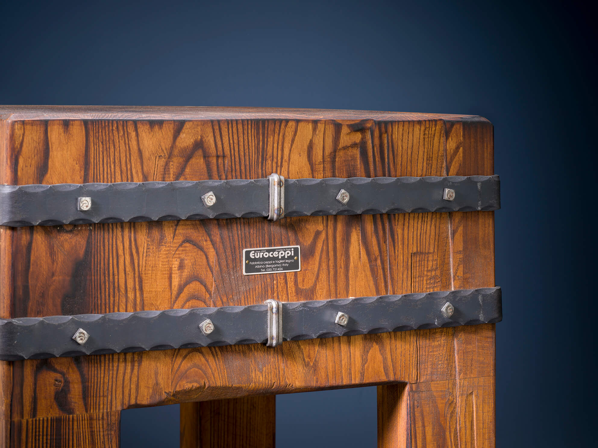 Vintage Block with Fixed Legs